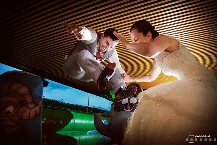 La boda de Sholto y Helen. Ya comparten apellido: Shakespeare!