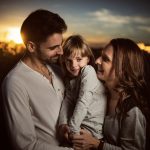 La familia de Aura, sesión de embarazo
