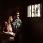 Núria, Pere y Pau, sesión de embarazo en El Talladell, Lleida