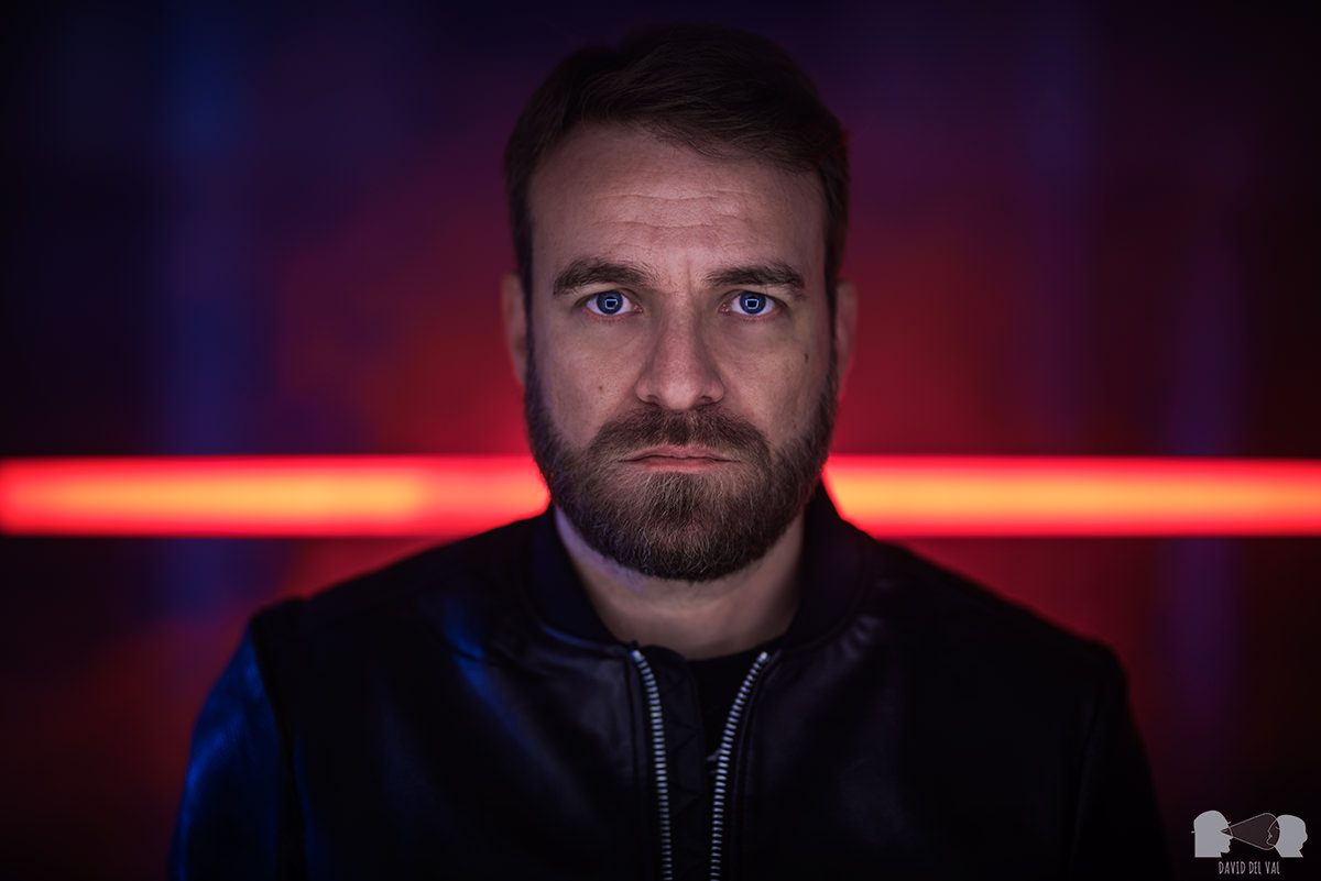Fotógrafo de retrato corporativo, retrato de empresa, retrat professional a Lleida, Barcelona, tarragona i Girona. David del Val i Nightcrawler, músico