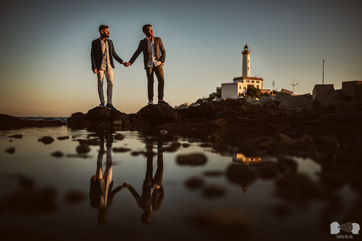 Dos hombres y un destino, preboda en Ibiza