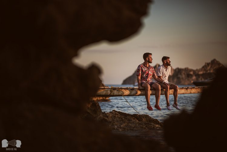 Dos homes i un destí, preboda a Eivissa
